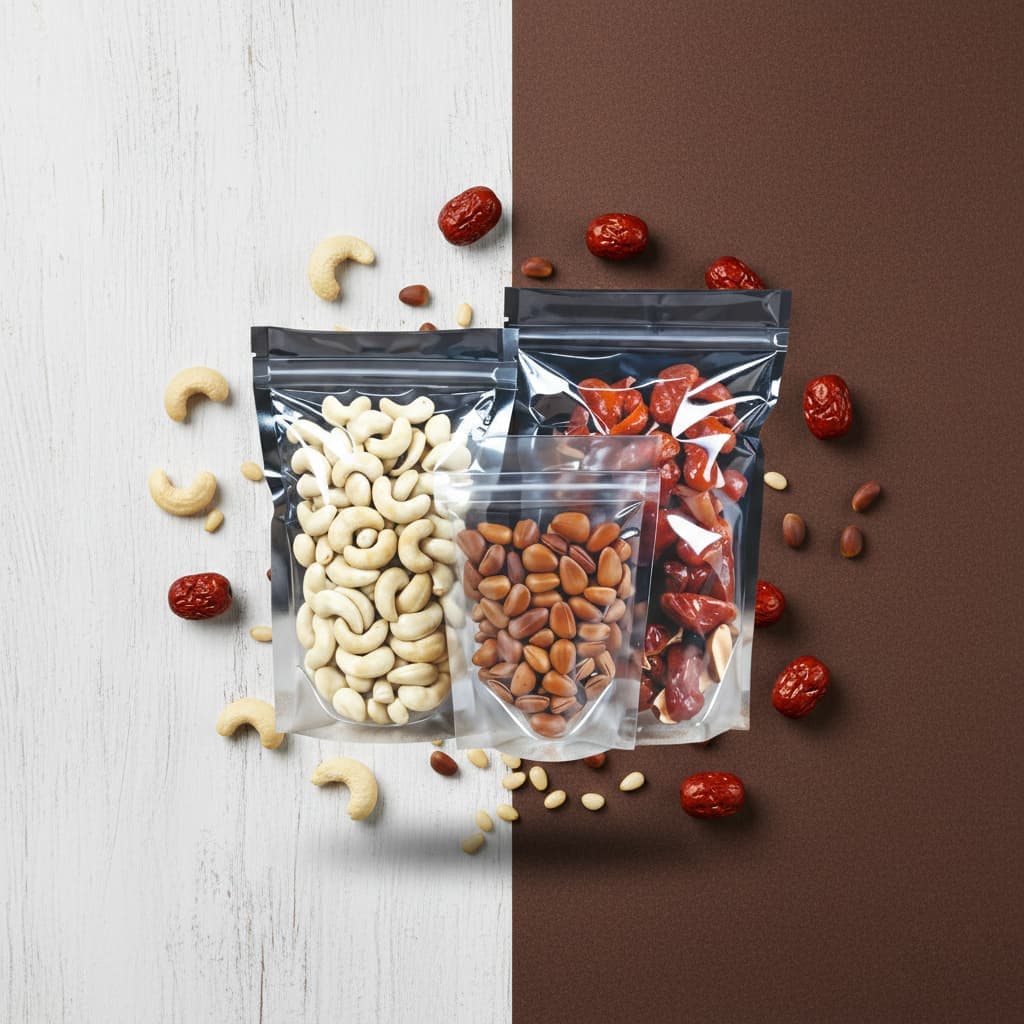 TRANSPERENT READY STOCK POUCHES-2